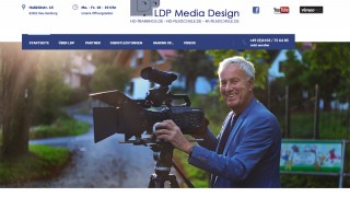 Webseite LDP Media Design Lutz Dieckmann